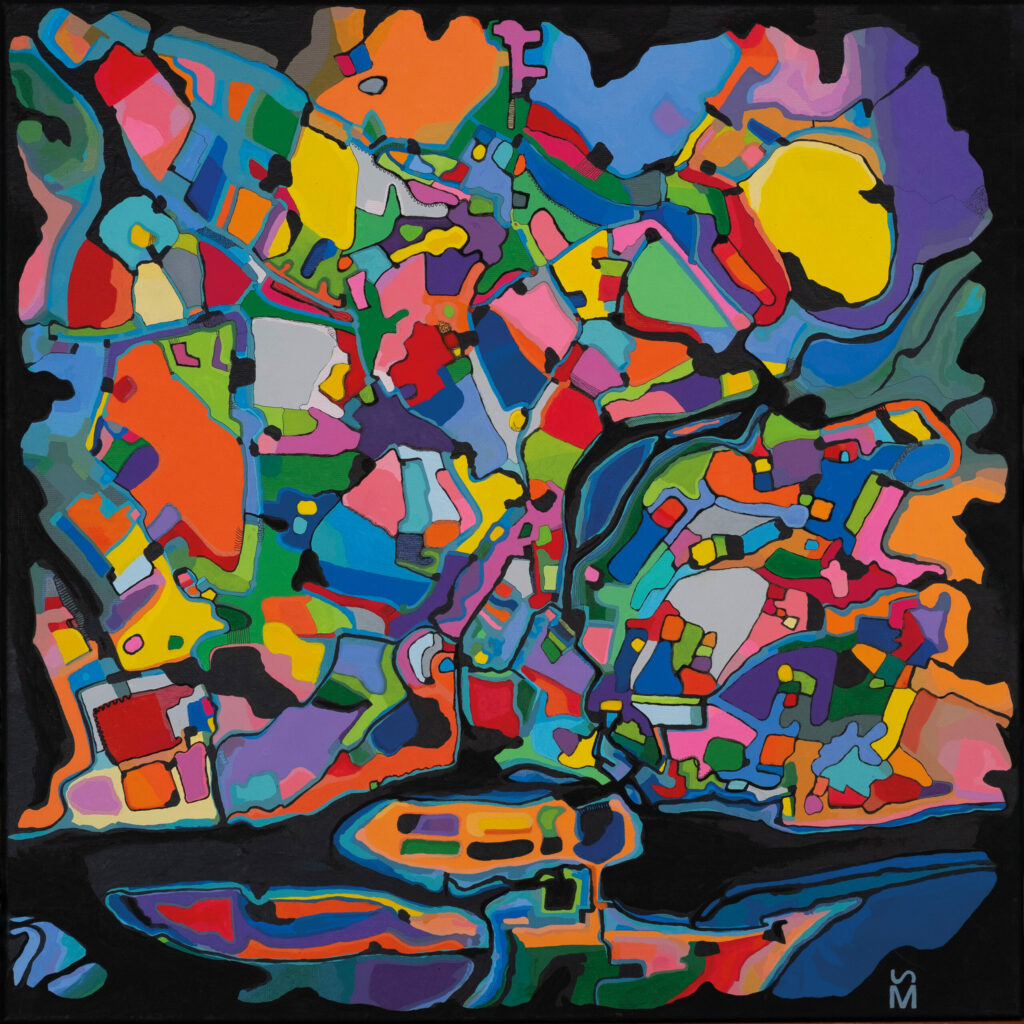 Peinture : Loire noire