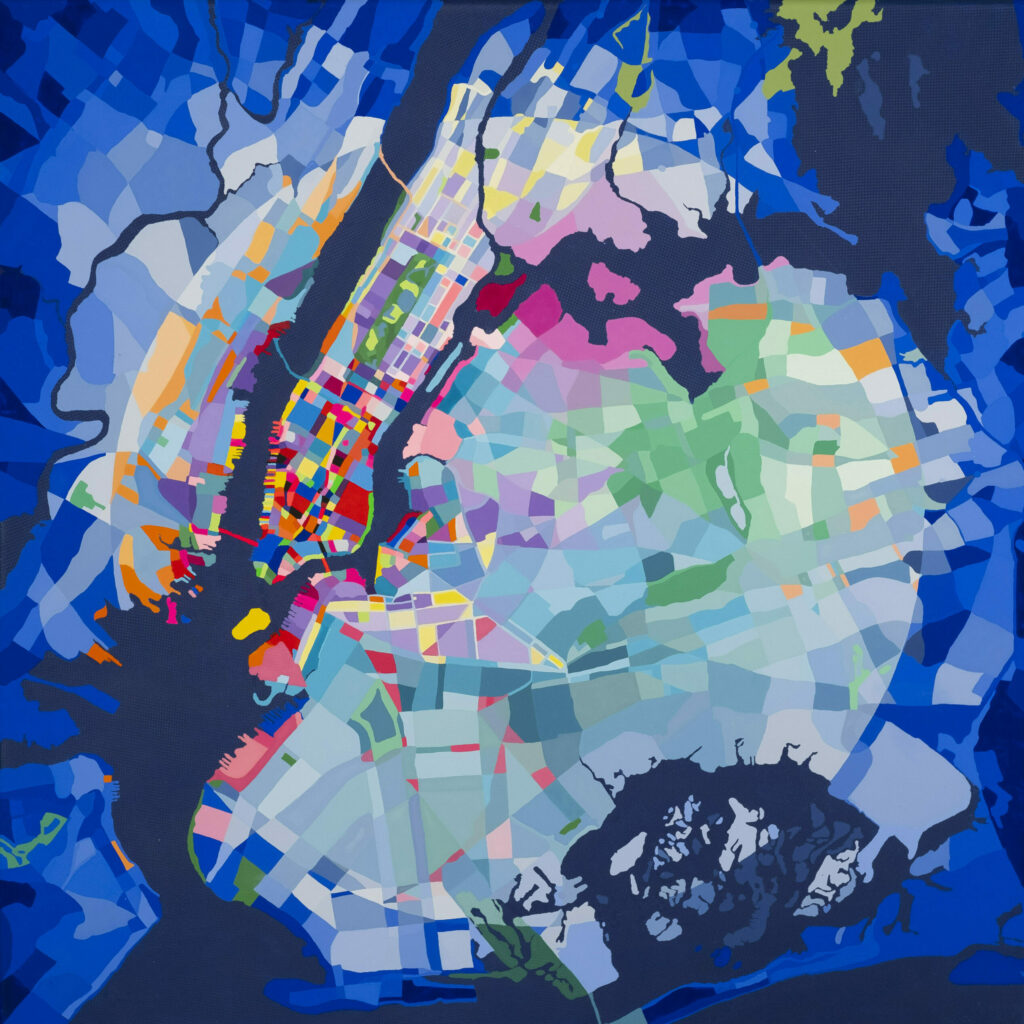 Peinture : New York