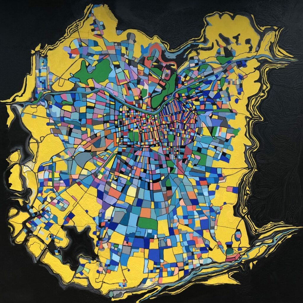 Peinture : Santiago