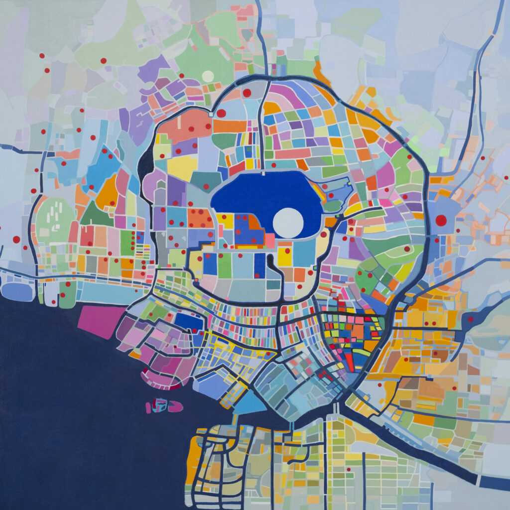 Peinture : Tokyo 1800